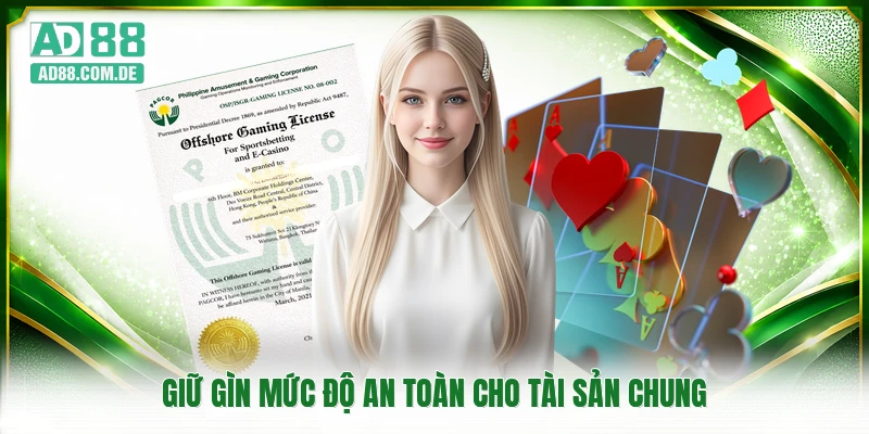 Giữ gìn mức độ an toàn cho tài sản chung