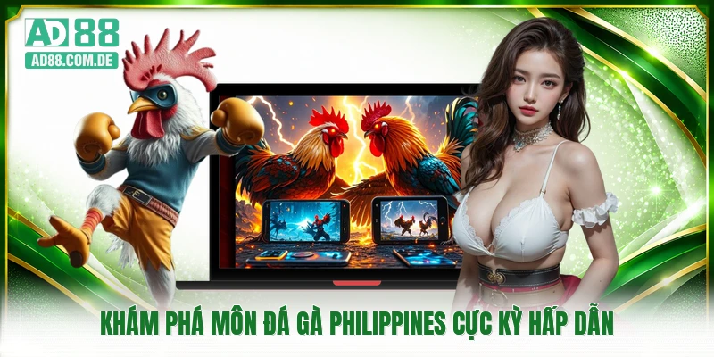 Khám phá môn đá gà Philippines cực kỳ hấp dẫn