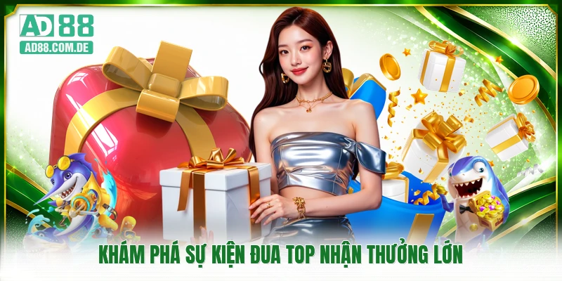 Khám phá sự kiện đua top nhận thưởng lớn
