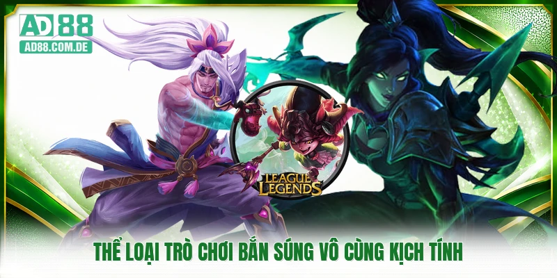 Thể loại trò chơi bắn súng vô cùng kịch tính